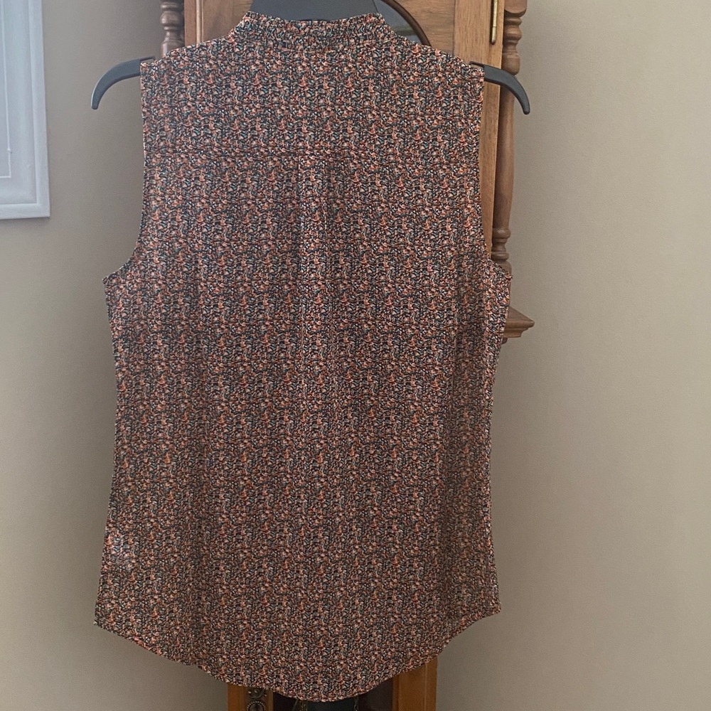 Cabi Tux Ruffle Top size Small - Picture 8 of 11
